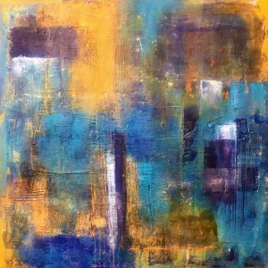 100x100 acryl technique mixte
