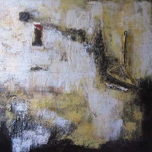 80x80 acryl technique mixte