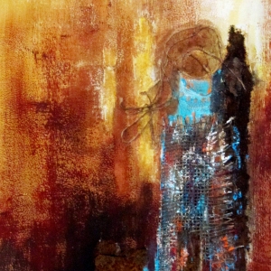30x70 acryl technique mixte