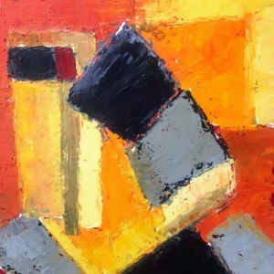 60x70 acryl inspire de Nicolas de Stael