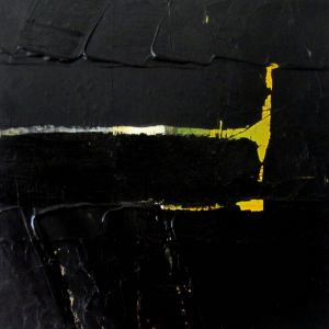 30x30 cm acryl technique Soulage