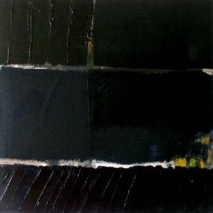 40x40 cm acryl technique Soulage