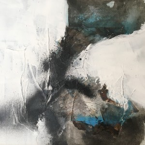 50x50 huile technique mixte