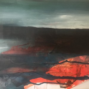 50x60 huile technique mixte