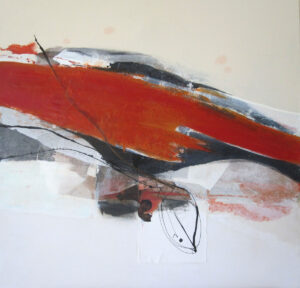 Lire la suite à propos de l’article Peinture huile collage 80×80